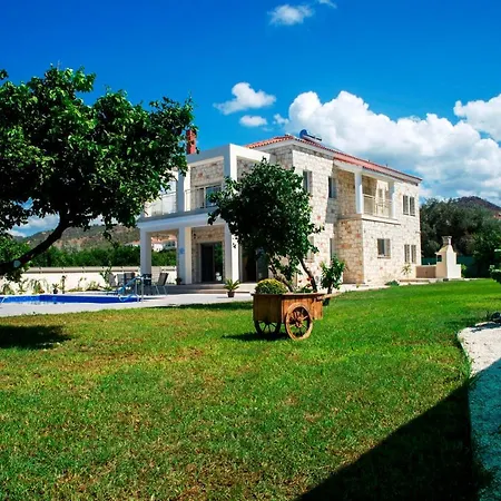 Stunning New Beach Front Villa,1st Line To The Beach, Large Pool, Wonderful Area Argáka