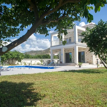 Stunning New Beach Front Villa,1st Line To The Beach, Large Pool, Wonderful Area Argáka