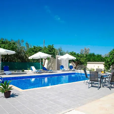 Villa Stunning New Beach Front Villa,1st Line To The Beach, Large Pool, Wonderful Area Argáka