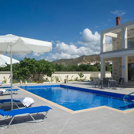 Stunning New Beach Front Villa,1st Line To The Beach, Large Pool, Wonderful Area * Argáka