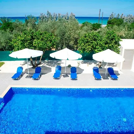 빌라 Stunning New Beach Front Villa,1st Line To The Beach, Large Pool, Wonderful Area 아르가카