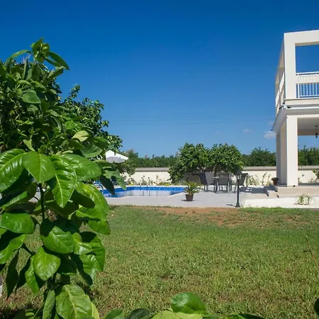 Stunning New Beach Front Villa,1st Line To The Beach, Large Pool, Wonderful Area Villa