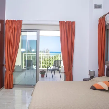 Stunning New Beach Front Villa,1st Line To The Beach, Large Pool, Wonderful Area Argaka