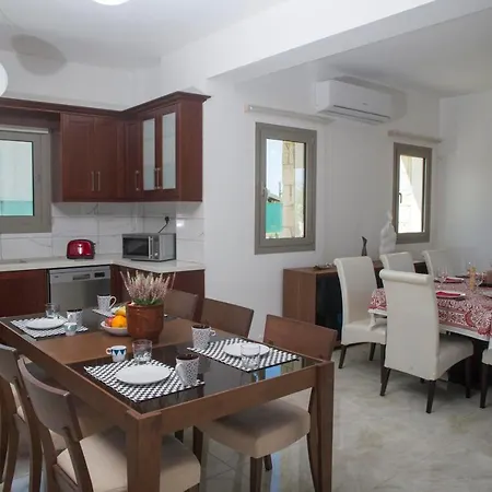 Stunning New Beach Front Villa,1st Line To The Beach, Large Pool, Wonderful Area Argaka