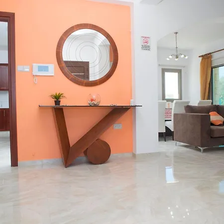 Stunning New Beach Front Villa,1st Line To The Beach, Large Pool, Wonderful Area